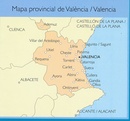 Wegenkaart - landkaart Mapa Provincial Valencia | CNIG - Instituto Geográfico Nacional