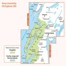 Wandelkaart - Topografische kaart 358 OS Explorer Map Lochgilphead, Knapdale North | Ordnance Survey
