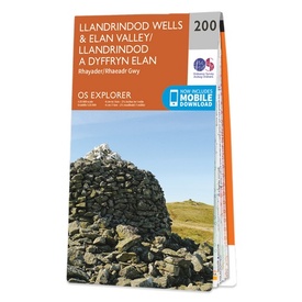 Wandelkaart - Topografische kaart 200 OS Explorer Map Llandrindod Wells, Elan Valley | Ordnance Survey