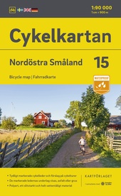 Fietskaart 15 Cykelkartan Nordöstra Småland - noordoost Smaland | Norstedts