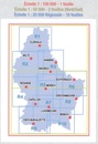 Wandelkaart Luxembourg Sud - Luxemburg Zuid | Topografische dienst Luxemburg