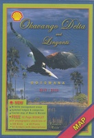 Okavango Delta - Tourist Map of the Okavango Delta and Linyanti Botswana - Veronica Roodt