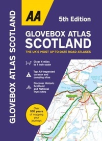 Wegenatlas Glovebox Atlas Scotland - Schotland | AA Publishing