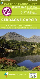 Wandelkaart 8 Cerdagne Capcir | Rando Editions