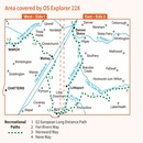 Wandelkaart - Topografische kaart 228 OS Explorer Map March, Ely, Chatteris, Littleport | Ordnance Survey