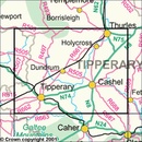 Topografische kaart - Wandelkaart 66 Discovery Tipperary, Limerick | Ordnance Survey Ireland