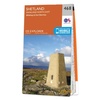 Wandelkaart - Topografische kaart 468 OS Explorer Map Shetland - Mainland North East | Ordnance Survey