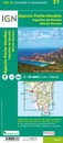 Fietskaart - Wandelkaart 75031 Ajaccio - Porto Vecchio - Corsica | IGN - Institut Géographique National