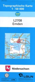 Topografische kaart L2708 Emden | LGL Niedersachsen