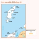 Wandelkaart - Topografische kaart 354 OS Explorer Map Colonsay, Oronsay | Ordnance Survey