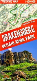 Wandelkaart Trekking map Drakensbergen - Zuid Afrika | TerraQuest