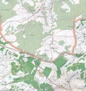 Wandelkaart - Topografische kaart R8 Luxemburg Moselle - Syre - Wormeldange - Grevenmacher | Topografische dienst Luxemburg