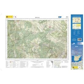 Topografische kaart 589-II Bezas | CNIG - Instituto Geográfico Nacional1