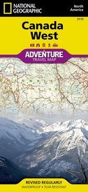 Wegenkaart - landkaart 3113 Adventure Map Canada West | National Geographic