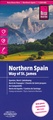 Wegenkaart - landkaart Spanje Noord - Sint Jacobsroute | Reise Know-How Verlag