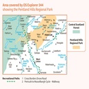 Wandelkaart - Topografische kaart 344 OS Explorer Map Pentland Hills | Ordnance Survey