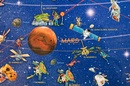 Poster 94 Zonnestelselkaart voor kinderen, 140 x 100 cm | Dino's Maps