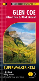 Wandelkaart Glen Coe | Harvey Maps