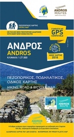 Wandelkaart 10.21 Andros | Anavasi