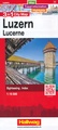 Stadsplattegrond 3 in 1 city map Luzern | Hallwag