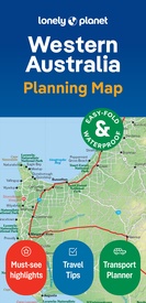 Wegenkaart - landkaart Planning Map Western Australia | Lonely Planet