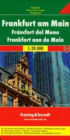 Stadsplattegrond Frankfurt am Main | Freytag & Berndt