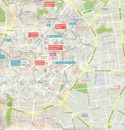 Stadsplattegrond City map Milan - Milaan | Lonely Planet