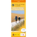 Pelgrimsroute (kaart) - Wandelkaart Camino de Santiago in Spanje | CNIG - Instituto Geográfico Nacional