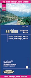 Wegenkaart - landkaart Servië, Montenegro & Kosovo | Reise Know-How Verlag