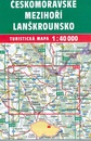 Wandelkaart 454 Českomoravské Mezihoří, Lanškrounsko  | Shocart