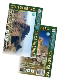 Wandelkaart South Africa: Hike the Cederberg | Slingsby Maps