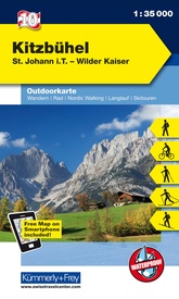 Wandelkaart 10 Outdoorkarte AT Kitzbühel | Kümmerly & Frey