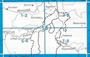 Topografische kaart - Wandelkaart 58/1-2 Topo25 Doische | NGI - Nationaal Geografisch Instituut