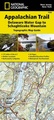 Wandelgids 1508 Topographic Map Guide Appalachian Trail – Delaware Water Gap to Schaghticoke Mountain | National Geographic