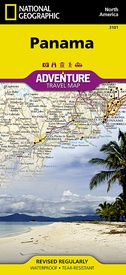 Wegenkaart - landkaart 3101 Adventure Map Panama | National Geographic