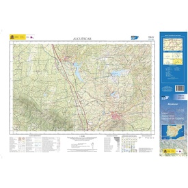 Topografische kaart 729-IV Alcuéscar | CNIG - Instituto Geográfico Nacional1