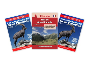 Wandelkaart 16 Parco Nazionale del Gran Paradiso | L'Escursionista editore